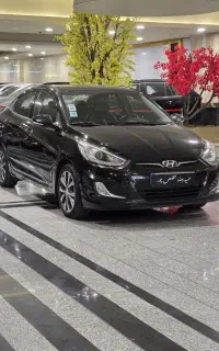 هیوندای اکسنت 2015 وارداتی موتور بلو  آرکان خودرو