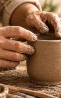 ورکشاپ یک روزه ساخت ماگ سفالی