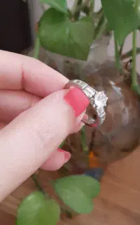 گوشواره و انگشتر استیل