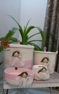 ست سیسمونی مدل فرشته قیطان دوزی