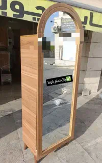 جاکفشی آینه ای ریلی بک لایت