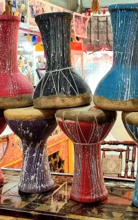 تمپو گلی ضرب سنتی تنبک گلی تیمپو تمبک سفالی تیمبو