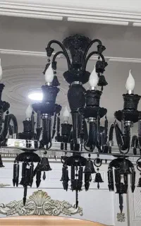 لوستر باکارات مشکی