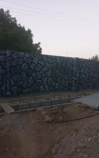 سیمانکاری وبنایی ونمای جنگلی