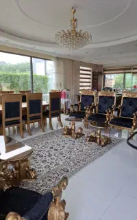 مبل سلطنتی ۷ نفره همراه نهارخوری ۱۰ نفره