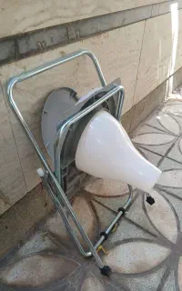 فروش توالت فرنگی در حد نو و تشک دو نفره کار کرده