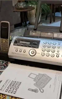 دستگاه تلفن بیسیم و فکس پاناسونیک Panasonic
