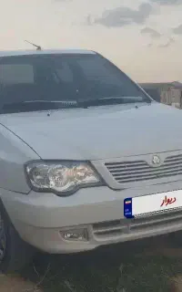پراید 132 سفید درحد خشک