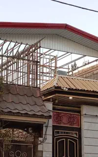 اجرای شیروانی و سقف سبک با ورق
