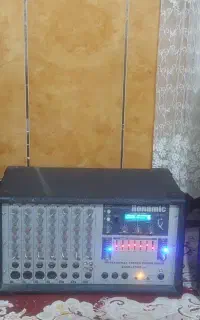 پاورمیکسر و دو عدد باند ۱۲ و ۱۵ اینچ
