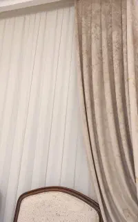 پرده حریر همراه سرب