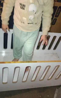 تخت نوزاد mdf