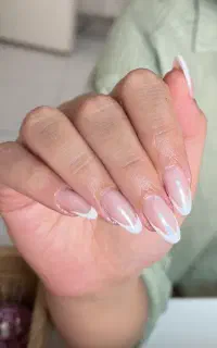 ناخن تمیز باماندگاری بالا/آموزش ناخن