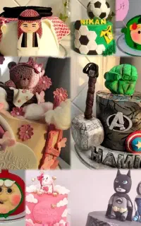 آموزش و سفارش کیک تولد