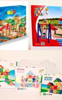 بازی بلوک خانه سازی/پارک شادی/خانه جنگلی