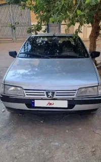 پژو 405نقره ای مدل 95 دوگانه فابریک