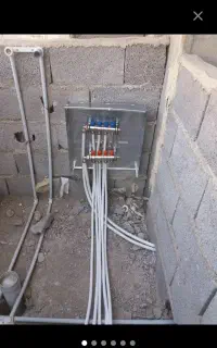 لوله کشی آب وفاضلاب و پنج لایه