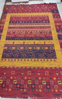۲عدد فرش ستاره کویر یزد