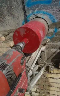 کرگیری برش بتن کاشت میلگرد سیم برش کاتر