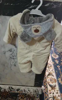 لباس سرهمی نوزاد گرم