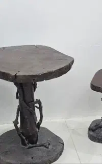 میزوصندلی چوبی