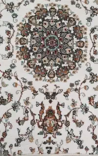فرش کناره کرم رنگ ۷۰۰ شانه