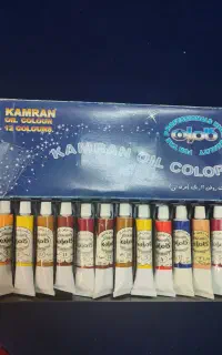 رنگ روغن کامران،۱۲رنگ