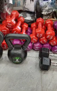 دمبل، کتل بل، دنبل، وزنه هالتر.