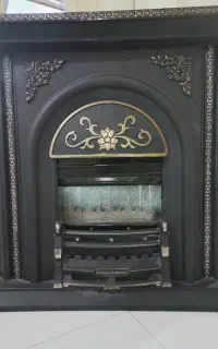 بخاری ایمن گاز سالم طرح شومینه