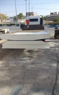 ساخت کف جرثقیل جک عقب نصب دکل