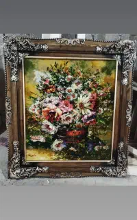 تابلو فرش ابریشم