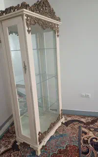 بوفه و میز تی وی ست رنگ استخوانی