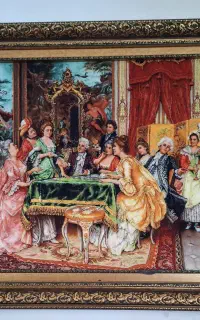 تابلو فرش ماشینی در حد نو