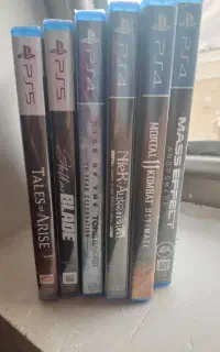 تعدادی دیسک بازی Ps5 و Ps4