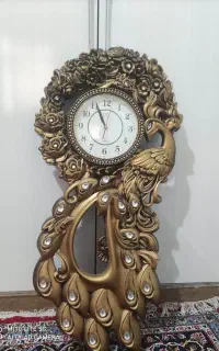 فروش یه عدد ساعت دیواری تزیینی سالم ۱۷۵۰هزار تومن