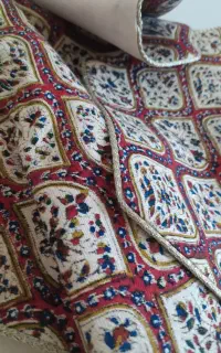 رومیزی قلمکاری اصفهان ۷ تیکه