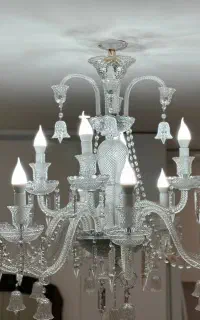 لوستر باکارات ۱۲ شاخه