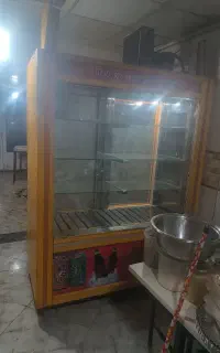 یخجال مغازه کباب پز تابشی چرخ گوشت صنعتی