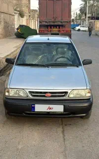 پراید نقره ای مدل ۹۸