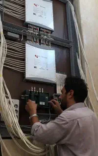 نصاب آنتن و براکت دیواری TV