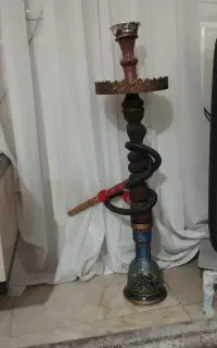 دوعدد قلیون چوب