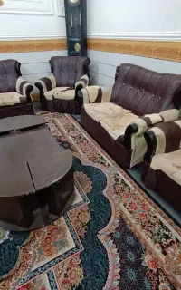 فروش مبل کارکرده دسته دو با میز