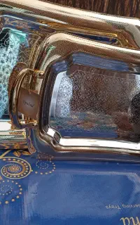 سینی لبه طلایی