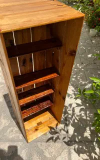 جاکفشی چوبی اپارتمانی