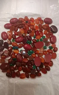 فیروز ه نیشابور وعقیق درجه یک وخوش رنگ