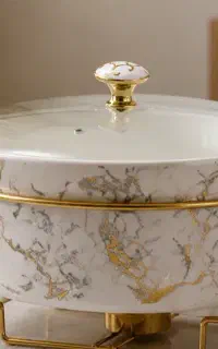 ظرف سرو سوفله خوری سوپ خوری وارداتی