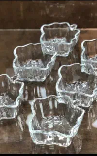سرویس پذیرایی برگی شکل