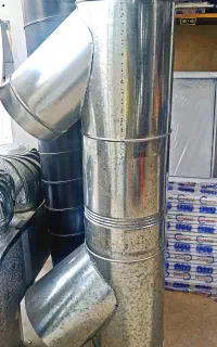 کانال کشی کولر، هود صنعتی، هواکش، دریچه آهنی،