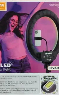 رینگ لایت/ ring light/ اورجینال / RGB