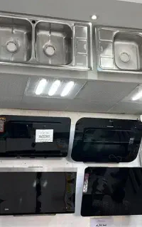 هود لمسی شیشه ای هود مخفی لمسی موتور فلزی